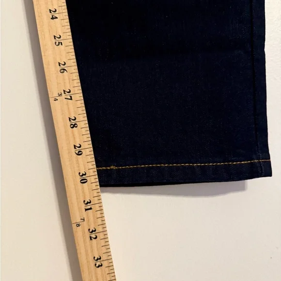 Levi's Men's 502 Taper Stretch Jeans Deep Indigo 32 New - Picture 5 of 7